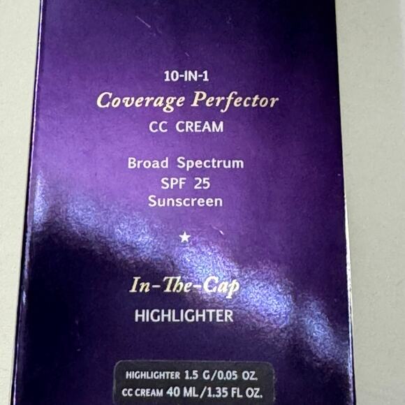 Westmore Beauty 10-In-1 Coverage Perfector CC Cream Highlighter .135 oz FAIR - Picture 4 of 5
